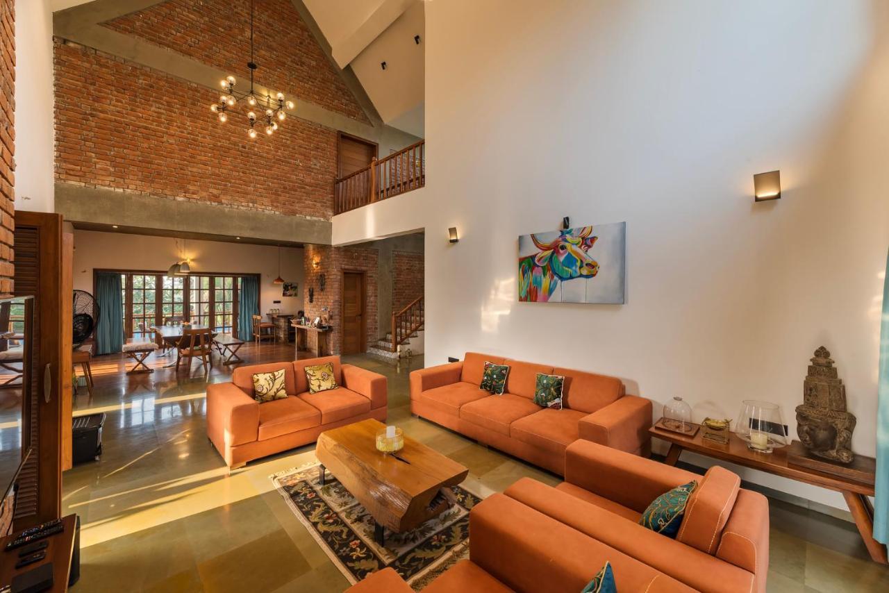 Saffronstays Happy Fields, Pune - Luxury Farmstay With Farm To Table Food Dış mekan fotoğraf