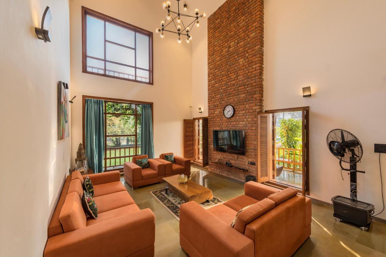 Saffronstays Happy Fields, Pune - Luxury Farmstay With Farm To Table Food Dış mekan fotoğraf