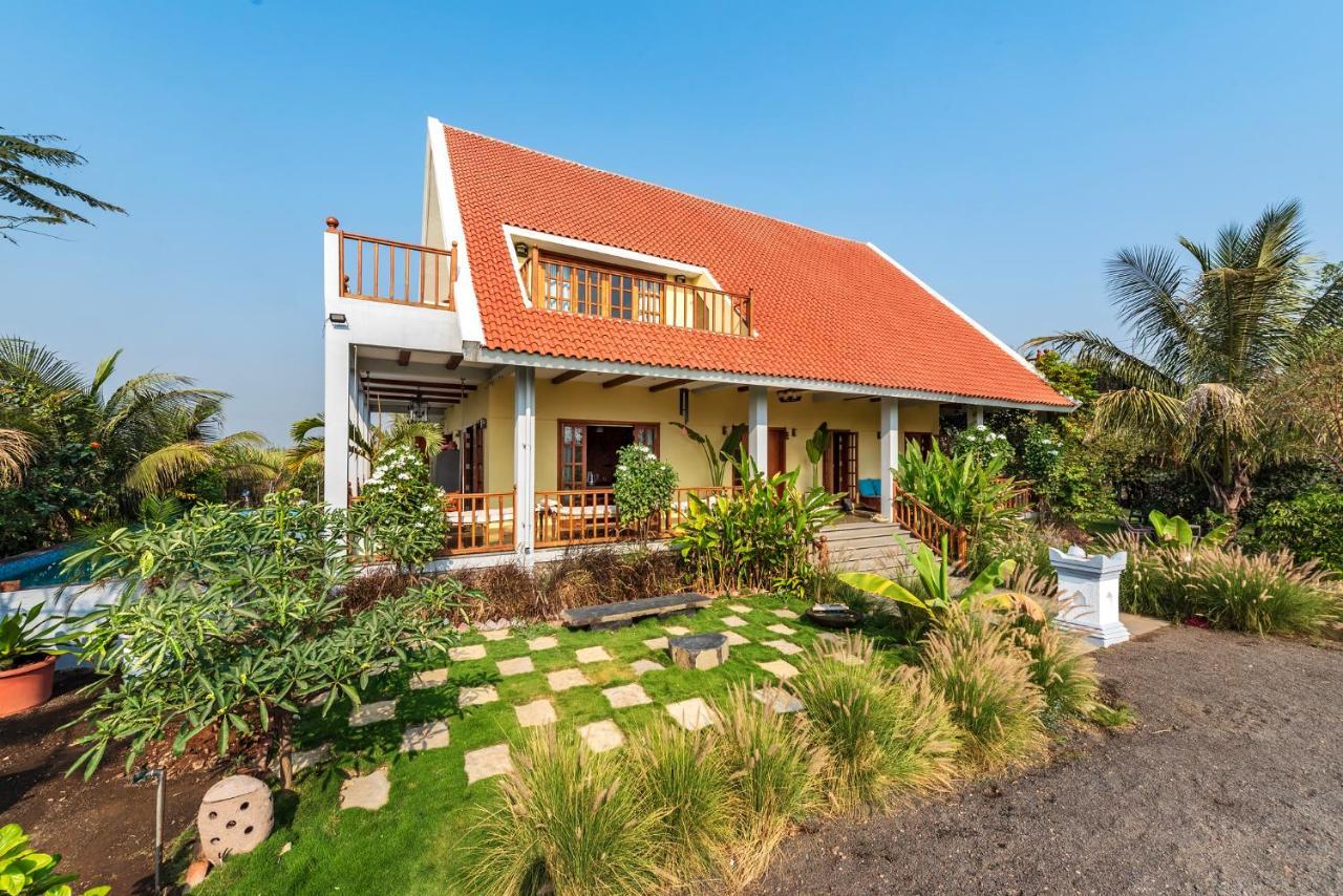 Saffronstays Happy Fields, Pune - Luxury Farmstay With Farm To Table Food Dış mekan fotoğraf
