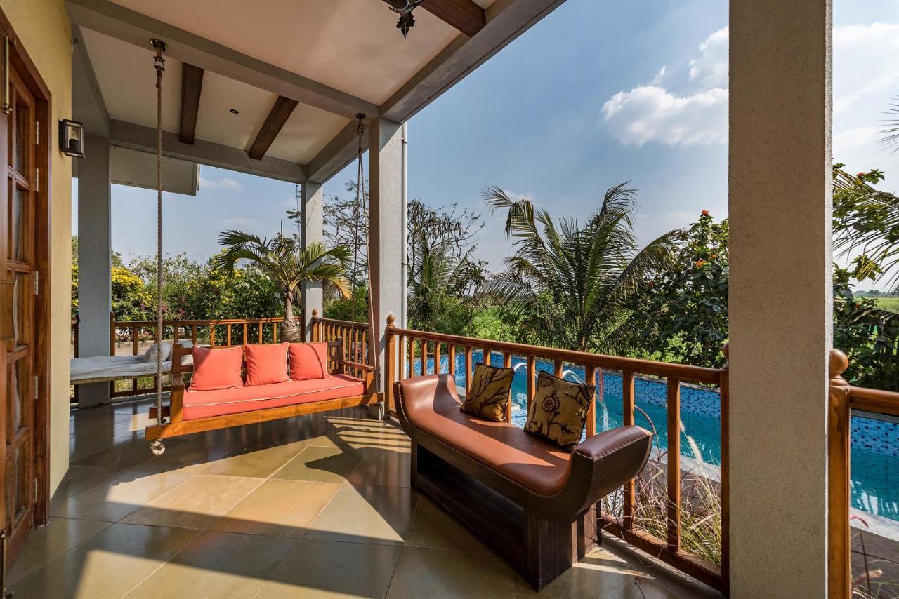 Saffronstays Happy Fields, Pune - Luxury Farmstay With Farm To Table Food Dış mekan fotoğraf